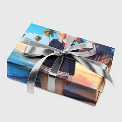 Бумага для упаковки Дандадан Сиратори Айра с ракушкой в руках, цвет: 3D-принт — фото 2