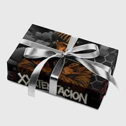 Бумага для упаковки XXXTentacion со скрещенными руками, цвет: 3D-принт — фото 2