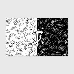 Бумага для упаковки Doom автографы, цвет: 3D-принт