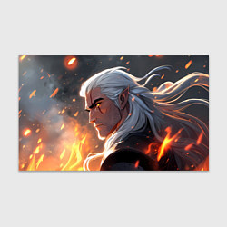 Бумага для упаковки Ведьмак в аниме стиле, цвет: 3D-принт