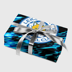 Бумага для упаковки Лестер Сити штрихи во льду, цвет: 3D-принт — фото 2