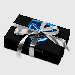 Бумага для упаковки Neon skull cocktail, цвет: 3D-принт — фото 2