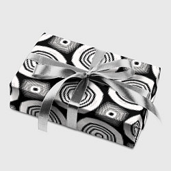 Бумага для упаковки Пятиугольные кольца, цвет: 3D-принт — фото 2