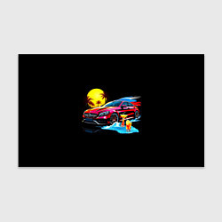 Бумага для упаковки Mercedes amg, цвет: 3D-принт