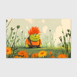 Бумага для упаковки Маленький Шрек с рыжими волосами, цвет: 3D-принт