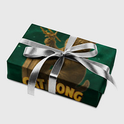 Бумага для упаковки Cat Cong пародия на Кинг Конг, цвет: 3D-принт — фото 2