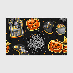 Бумага для упаковки Атмосфера хэллоуина, цвет: 3D-принт