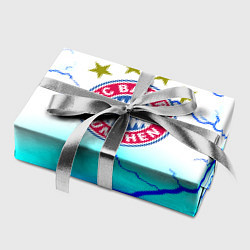 Бумага для упаковки Бавария Мюнхен молнии, цвет: 3D-принт — фото 2