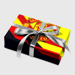 Бумага для упаковки Манчестер Юнайтед геометрия спорт, цвет: 3D-принт — фото 2