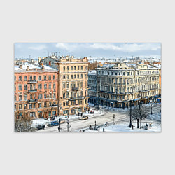 Бумага для упаковки Зимняя улица Питера, цвет: 3D-принт