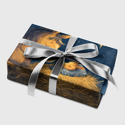 Бумага для упаковки Лошадка спит с жеребенком, цвет: 3D-принт — фото 2