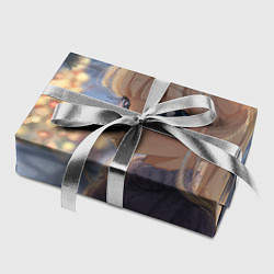 Бумага для упаковки Новогодняя анимешная лошадка, цвет: 3D-принт — фото 2