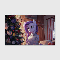 Бумага для упаковки Анимешная лошадка - Новый год, цвет: 3D-принт