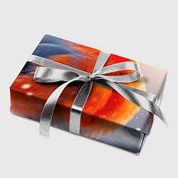 Бумага для упаковки Снегирь на зимней ветке, цвет: 3D-принт — фото 2