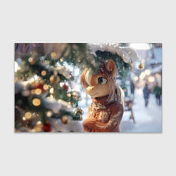 Бумага для упаковки Лошадка в свитере