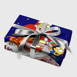 Бумага для упаковки Новый год у Симпоснов, цвет: 3D-принт — фото 2