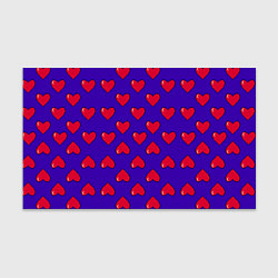 Бумага для упаковки Hearts Pattern, цвет: 3D-принт