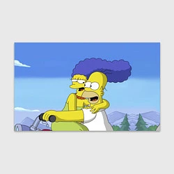 Бумага для упаковки Гомер и Мардж, цвет: 3D-принт