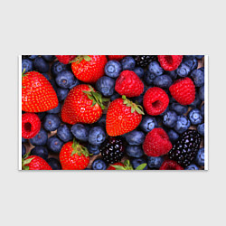 Бумага для упаковки Berries, цвет: 3D-принт