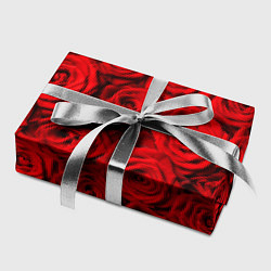 Бумага для упаковки Красные розы, цвет: 3D-принт — фото 2