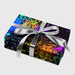 Бумага для упаковки Брызги красок, цвет: 3D-принт — фото 2