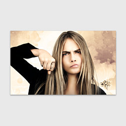 Бумага для упаковки Cara Delevingne, цвет: 3D-принт