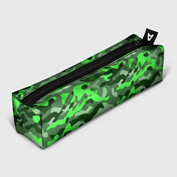 Пенал для ручек CAMOUFLAGE GREEN, цвет: 3D-принт