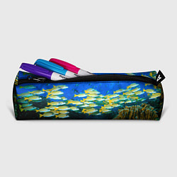 Пенал для ручек Коралловые рыбки, цвет: 3D-принт — фото 2
