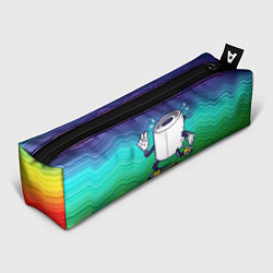 Пенал для ручек Туалетная бумага на скейте, цвет: 3D-принт