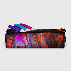 Пенал для ручек Брызги на камнях, цвет: 3D-принт — фото 2