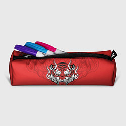 Пенал для ручек Красный тигр - дракон, цвет: 3D-принт — фото 2