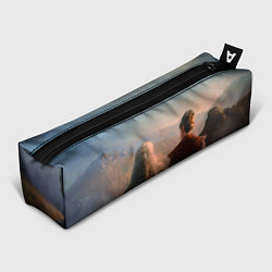Пенал для ручек Ведьмак и Лютик, цвет: 3D-принт