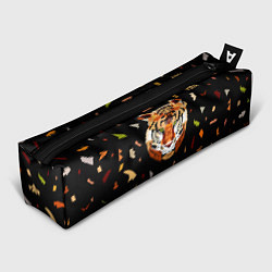 Пенал для ручек Кусочки Тигра, цвет: 3D-принт