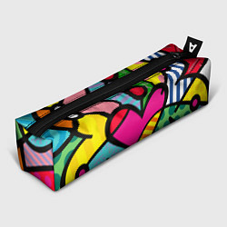 Пенал для ручек Ромеро Бритто Арт, цвет: 3D-принт
