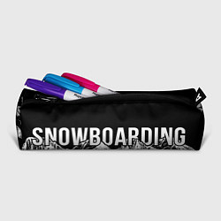 Пенал для ручек Snowboarding in the mountains, цвет: 3D-принт — фото 2