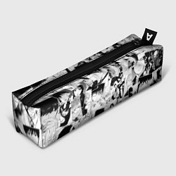 Пенал для ручек Синий Экзорцист паттерн, цвет: 3D-принт