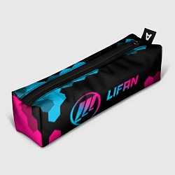 Пенал для ручек Lifan Neon Gradient, цвет: 3D-принт