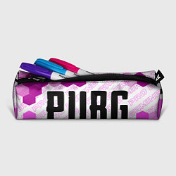 Пенал для ручек PUBG pro gaming: надпись и символ, цвет: 3D-принт — фото 2