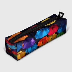 Пенал Разноцветные зонтики - композиция