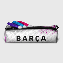 Пенал для ручек Barcelona pro football: надпись и символ, цвет: 3D-принт — фото 2