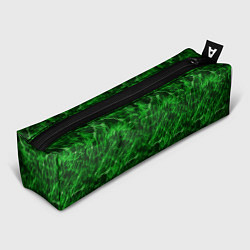 Пенал для ручек Зелёный лёд - текстура, цвет: 3D-принт