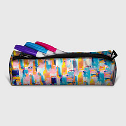 Пенал для ручек Живописные мазки краски, цвет: 3D-принт — фото 2
