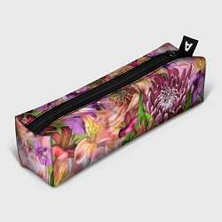 Пенал для ручек Райские цветы, цвет: 3D-принт
