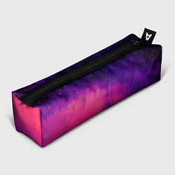 Пенал для ручек Фиолетовый космос, цвет: 3D-принт