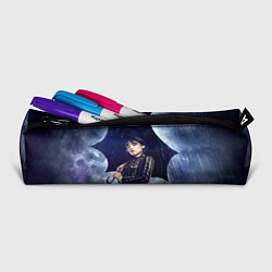 Пенал для ручек Уэнсдей Аддамс с зонтом, цвет: 3D-принт — фото 2