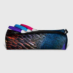 Пенал для ручек Shape grey abstract, цвет: 3D-принт — фото 2