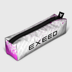 Пенал для ручек Exeed pro racing: надпись и символ, цвет: 3D-принт