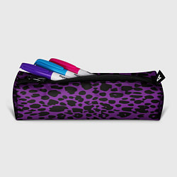 Пенал для ручек Фиолетовый леопард, цвет: 3D-принт — фото 2
