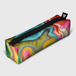 Пенал для ручек Волны цвета, цвет: 3D-принт