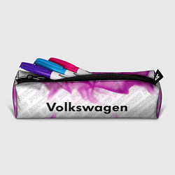 Пенал для ручек Volkswagen pro racing: надпись и символ, цвет: 3D-принт — фото 2